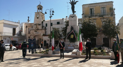 Casamassima celebra il 76esimo anniversario della Liberazione d’Italia