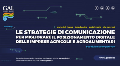 Strategie di comunicazione digitale per il settore agricolo, workshop a Casam...